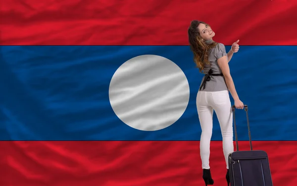 Touristenreisen nach Laos — Stockfoto
