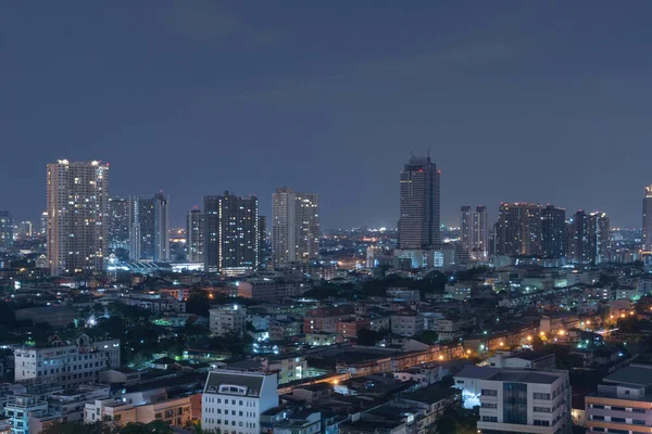 Bangkok Downtown Skyline Tailandia Distrito Financiero Centros Negocios Ciudad Urbana — Foto de Stock