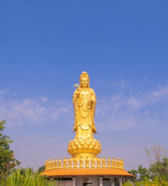 Tanrıça Guan Yin Tapınağı, Fo Guang Shan Thaihua Tapınağı, Bangkok, Tayland.