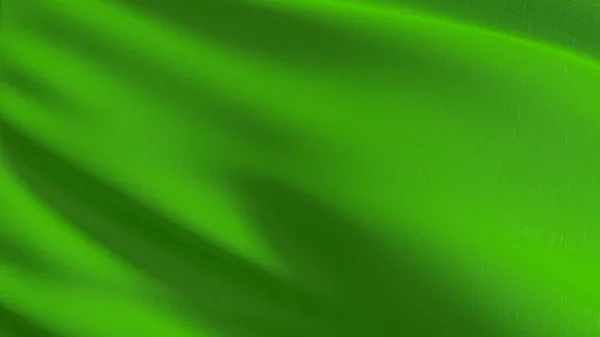 Bandeira Verde Vazia Espaço Cópia Para Propaganda Mockup Ilustração Abstrata — Fotografia de Stock