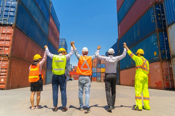 Grupo Trabalho Equipe Asiática Trabalhadores Empresa Equipe Pessoas Que Trabalham — Fotografia de Stock