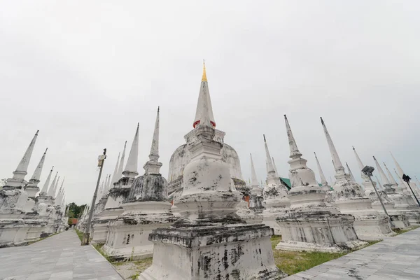 Wat Phra Mahathat Voramahavihan Chrám Nakhon Thammarat Stupa Pagoda Nedaleko — Stock fotografie