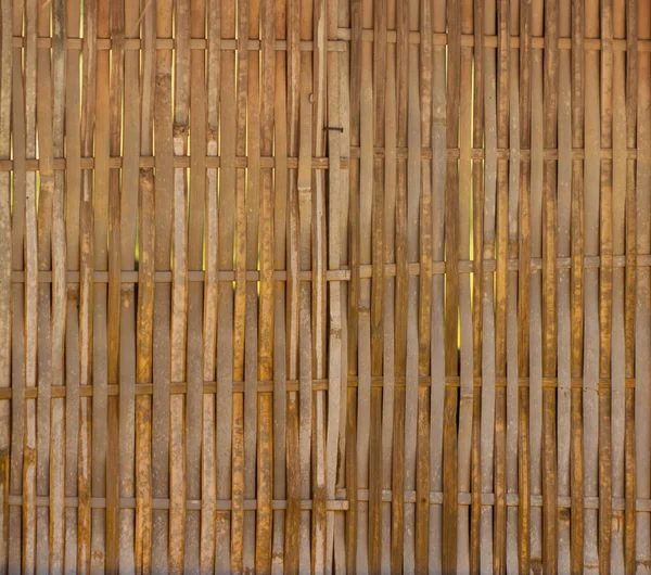 Traditional Woven Wood Bamboo Rattan Timber Pattern Nature Texture Strips — Stock Photo, Image