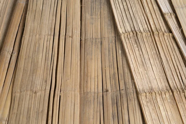 Traditionella Vävda Trä Bambu Rotting Eller Trä Mönster Natur Textur — Stockfoto