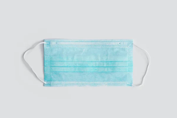 Face Mask Isolated White Background Face Covering Virus Protection Medical — 图库照片