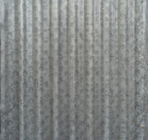 Metalen Stalen Strips Roestig Gegolfd Ijzeren Metaal Zink Stalen Wand — Stockfoto