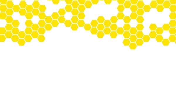 Кусочки Меда Шестиугольник Сладкая Еда Медовые Пчелы Воск Нектар Трехмерная — стоковое фото