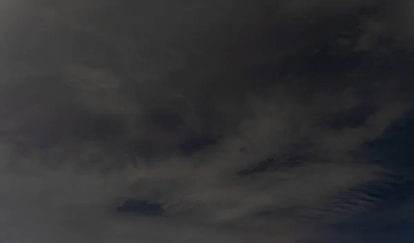 Ночное Небо Абстрактный Природный Фон Драматические Облака Сумерках — стоковое фото