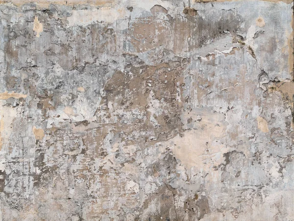 Antigua Pared Cemento Hormigón Gris Sucio Áspero Textura Superficie Del — Foto de Stock