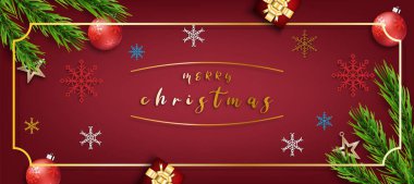 Mutlu noel festivali arka plan tatili. Xmas dekorasyon sezonu