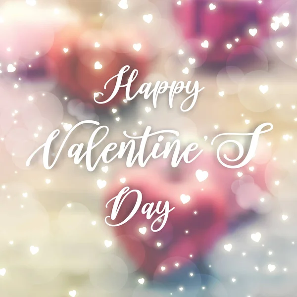 Día San Valentín Del Amor Hermoso Corazón Con Fondo Wallpapper — Vector de stock