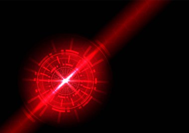 Yüksek teknolojili dijital veri bağlantı sistemi ve bilgisayar elektronik desing ile devre teknolojisi arka planı