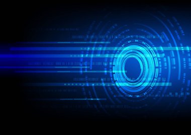 Yüksek teknolojili dijital veri bağlantı sistemi ve bilgisayar elektronik tasarımı ile devre teknolojisi arkaplanı