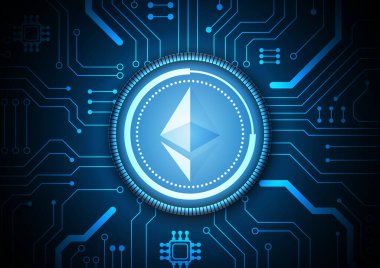 Yüksek teknolojili dijital veri bağlantı sistemi ve bilgisayar elektronik tasarımı ile devre teknolojisi arkaplanı