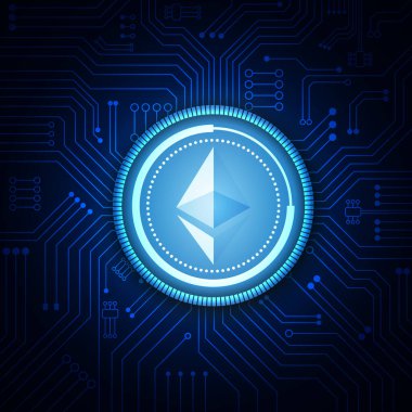 Yüksek teknolojili dijital veri bağlantı sistemi ve bilgisayar elektronik tasarımı ile devre teknolojisi arkaplanı