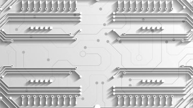 Yüksek teknolojili dijital veri bağlantı sistemi ve bilgisayar elektronik tasarımı ile devre teknolojisi arkaplanı