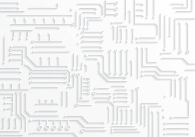 Yüksek teknolojili dijital veri bağlantı sistemi ve bilgisayar elektronik tasarımı ile devre teknolojisi arkaplanı