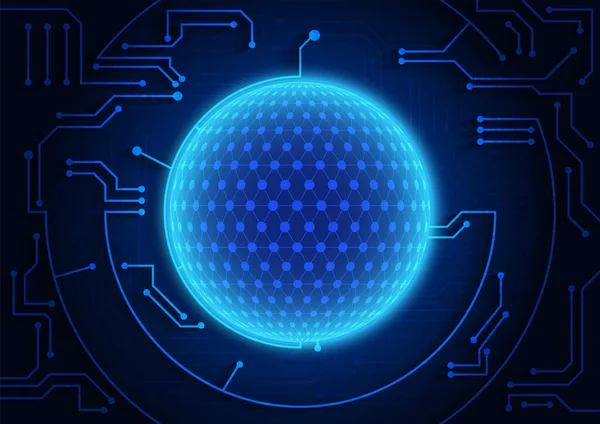 Yüksek teknolojili dijital veri bağlantı sistemi ve bilgisayar elektronik tasarımı ile devre teknolojisi arkaplanı