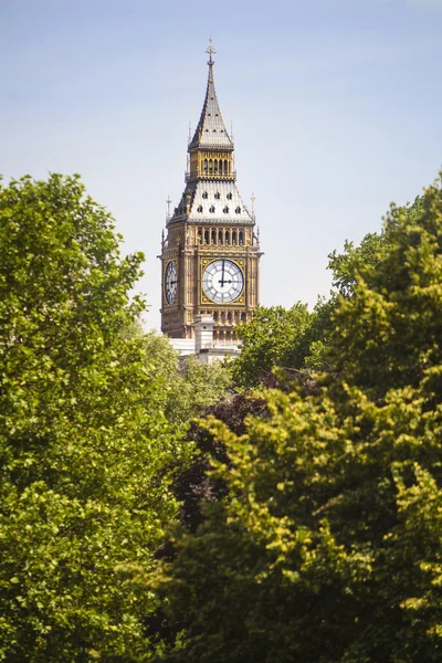 Big Ben, Λονδίνο, Αγγλία — Φωτογραφία Αρχείου