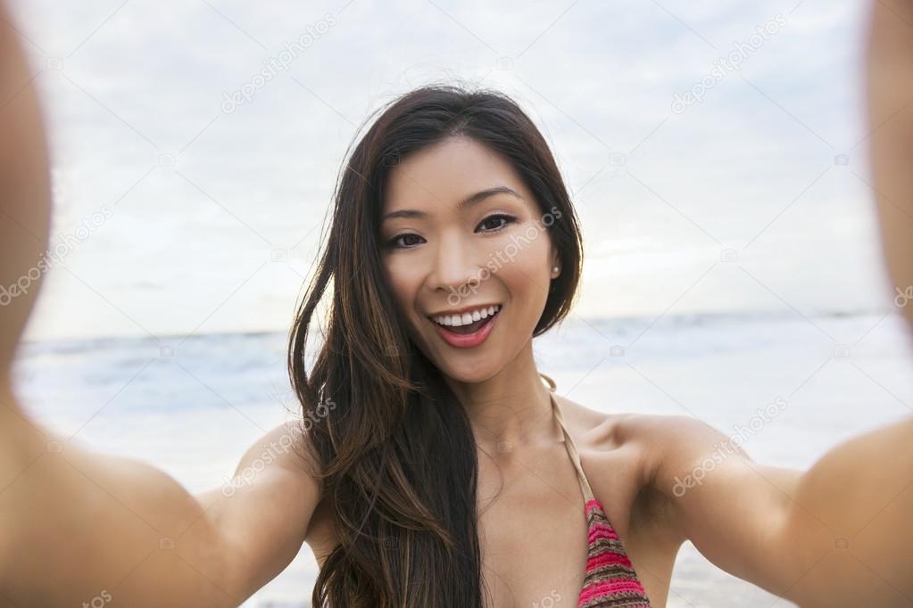 Asian Bikini Selfie