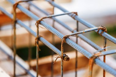 Beton perdeleme için takviye ağı