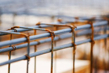 Beton perdeleme için takviye ağı