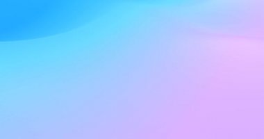 Mavi renkli, soyut arkaplanı olan pembe bir dalga. Yaratıcı 3D marshmallow dalgaları gelgit oluşumuyla oluşturur.