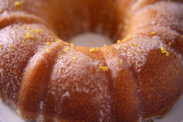 Close up of a lemon cake — Stock Photo, Image