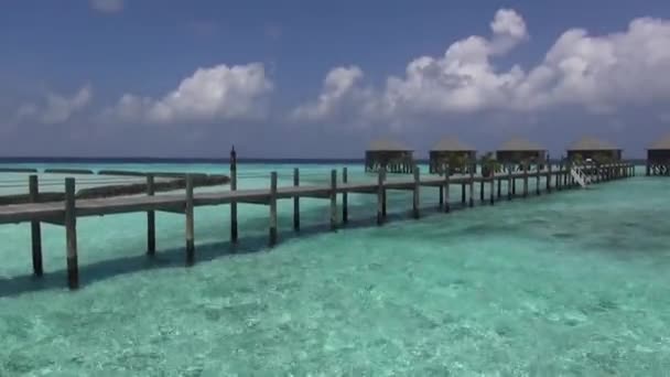 Villa station balnéaire aux Maldives — Video