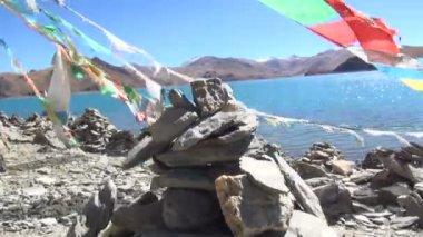 Kıyı Yamdrok Gölü, Tibet, Çin