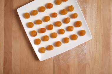 Kitchen preparing to make Chinese Festive Goods