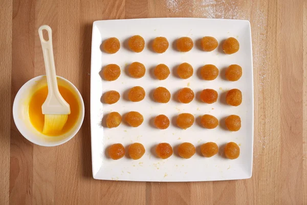 Kitchen preparing to make Chinese Festive Goods — Stock Photo, Image