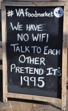 Biz yok Wifi var