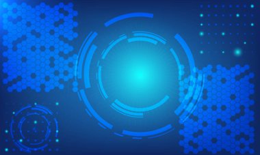 Çizgi ve nokta bağlantısı olan dairesel çizgi arkaplanı. Ağ bağlantısı ve kopyalama alanı olan sancak geometrik yuvarlak duvar kağıdı. Tasarım için sunum şablonu.