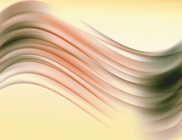 Laranja macia e linhas onduladas marrons como fundos abstratos — Fotografia de Stock