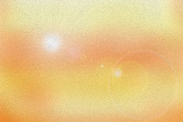 Lichtquelle der Sonnenstrahlen (Sonne) und Linsenschlag des Sonnenlichts — Stockfoto