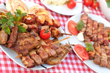 Izgara et - lezzetli yemek (özel ızgara)