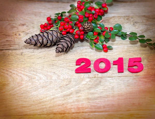 New Year's decoration 2015 — Stock Photo, Image