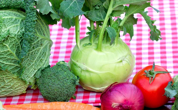 Közeli kép: zöldségek — Stock Fotó