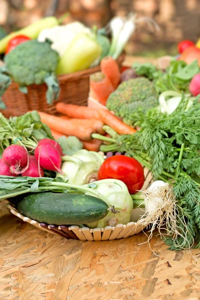 Produtos hortícolas frescos — Fotografia de Stock