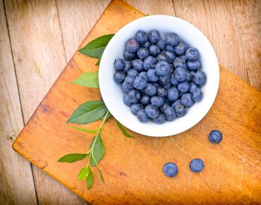 Kâsede organik yaban mersini