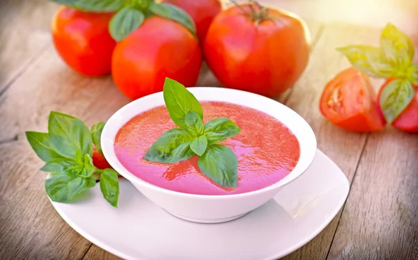 Zuppa di pomodoro — Foto Stock