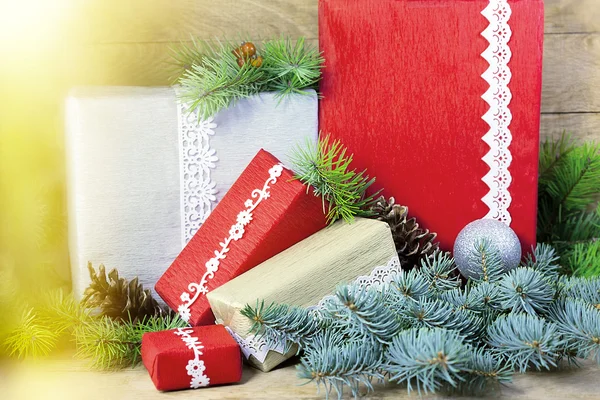 Regalos de Navidad - regalos —  Fotos de Stock