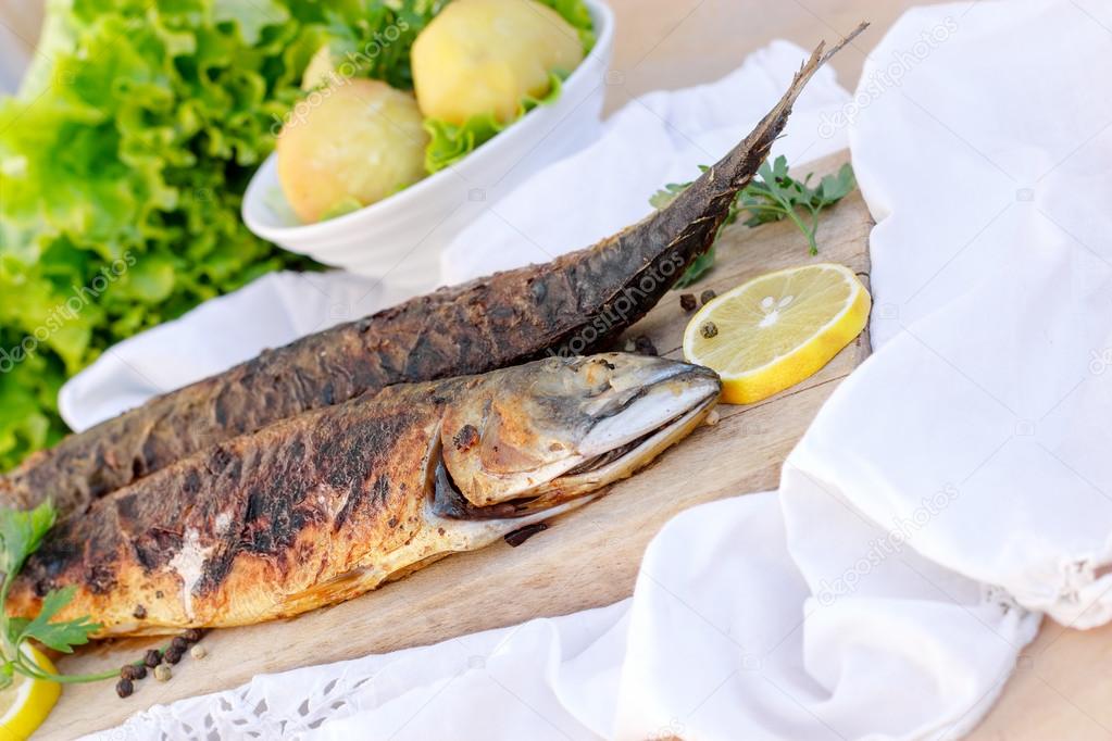 Griled mackerel - healthy food