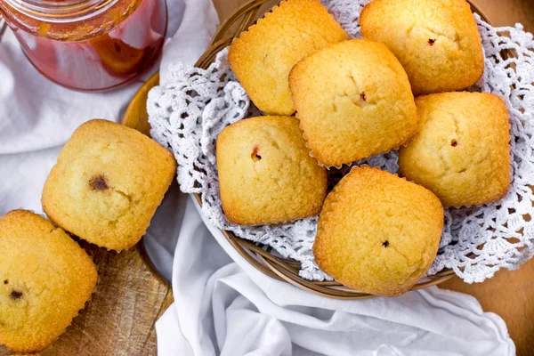 Muffin cakes - close up — Stock Photo, Image