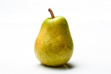 beyaz üzerine armut