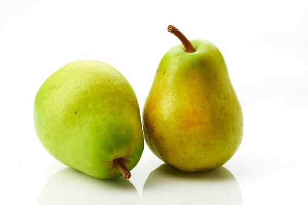 Two pears isolated on white Stock Image