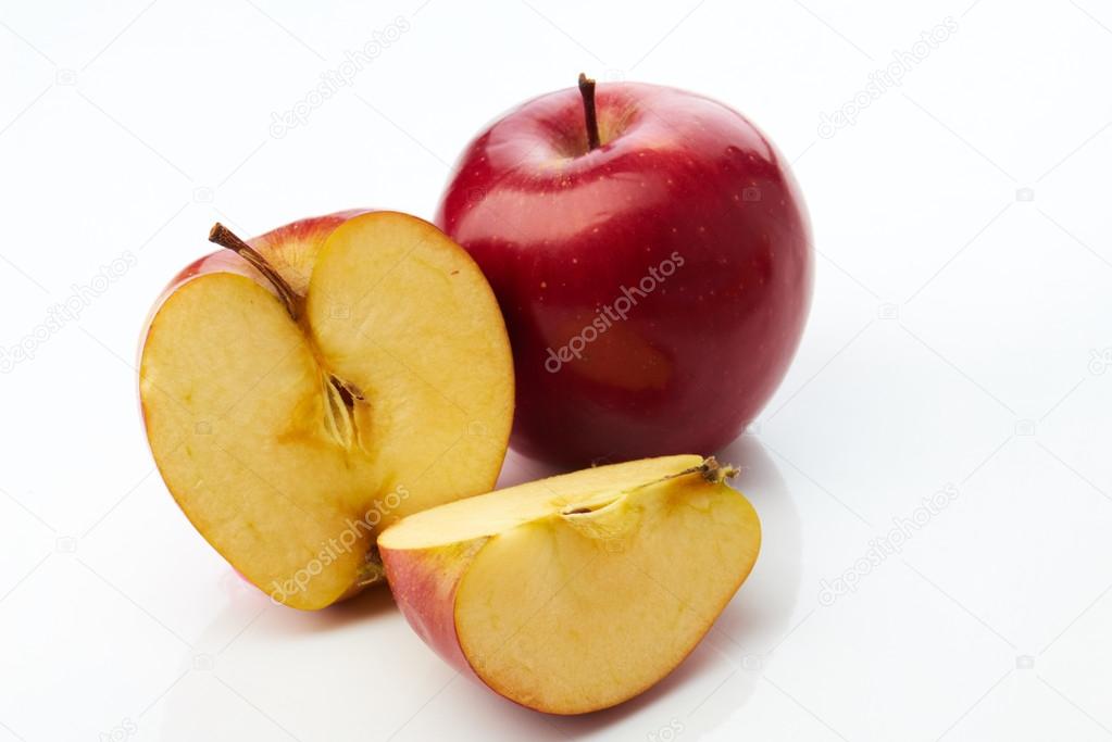 Apple and half