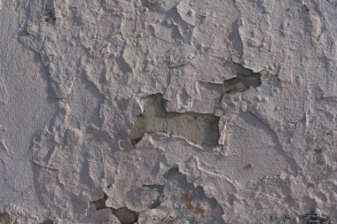 Duvar dokusu çatlaklarla dolu çok katmanlı sert gölgeler sokak aydınlatması