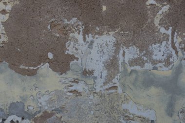 doku grunge duvar boya ve alçı izleri ile